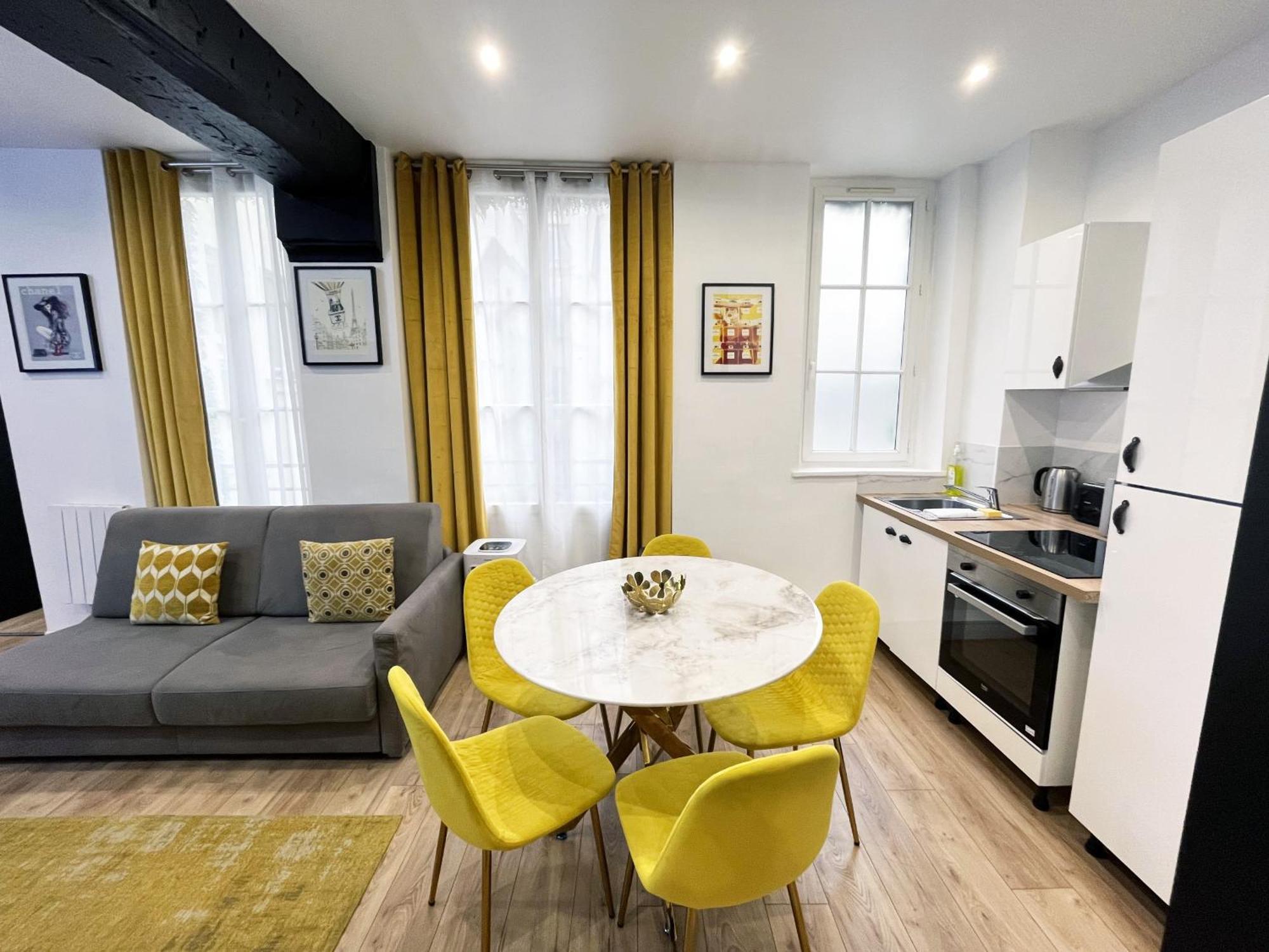Urban Flat 157 - Coco Chanel Flat In Montorgueil Parijs Buitenkant foto