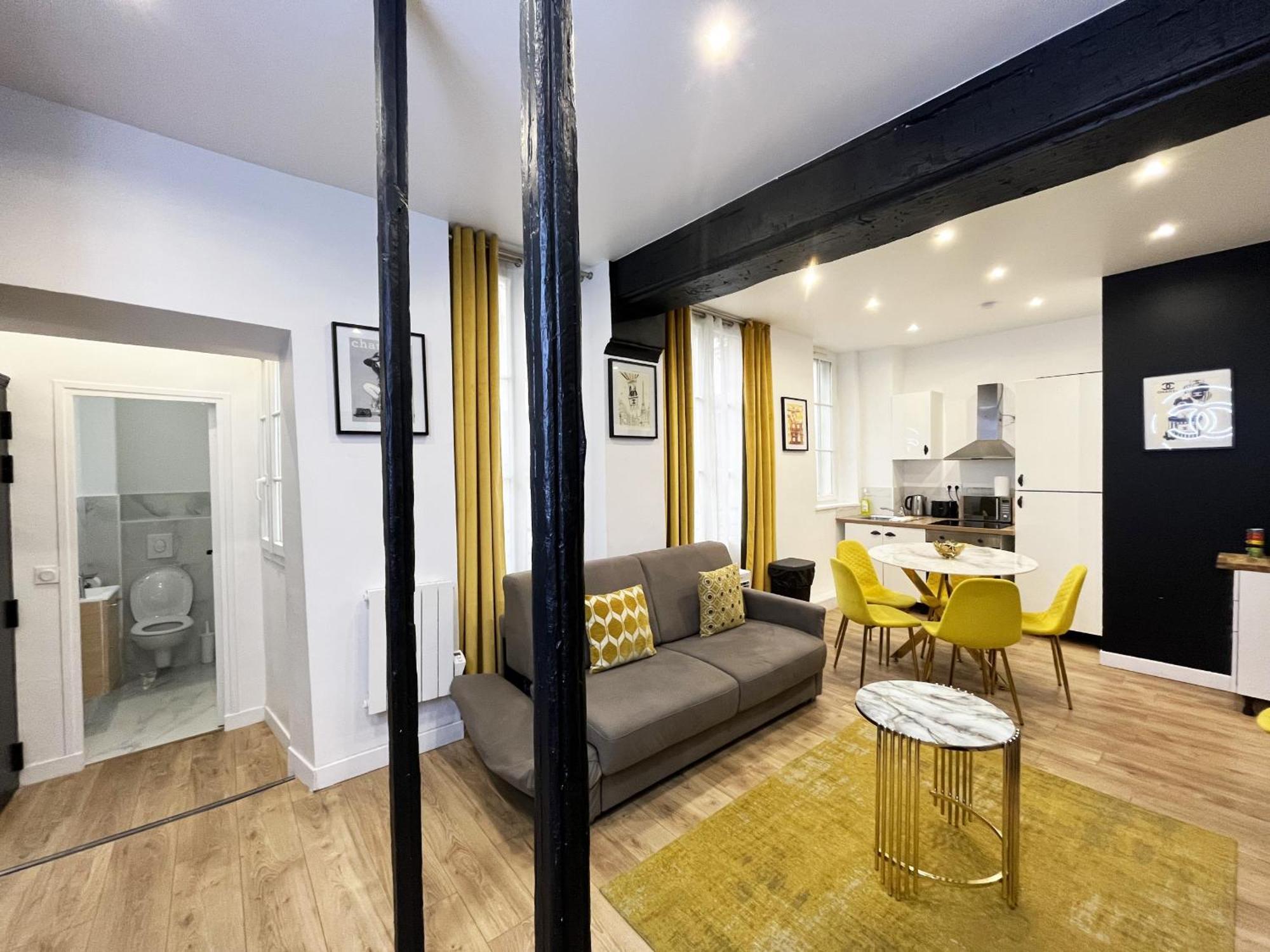 Urban Flat 157 - Coco Chanel Flat In Montorgueil Parijs Buitenkant foto